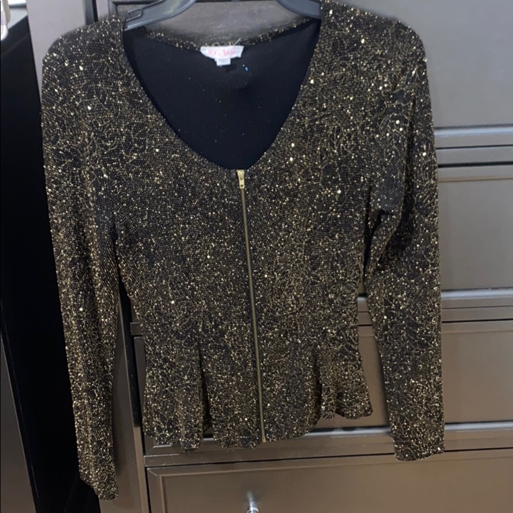 Shiny long sleeve